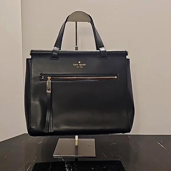 Kate Spade Black Satchel - Picture 1 of 8